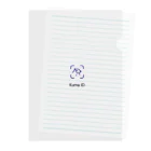 grandeviolaDESIGNのFaceID顔認証ならぬ熊認証！！！ Clear File Folder