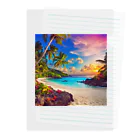 HOSHI-TANEKO🌠の🌊美しい海岸🏄✨ Clear File Folder
