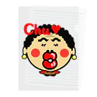 オリジナルデザインTシャツ　SMOKIN'の関西のおばたん　Chu Clear File Folder