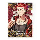 炎道ヒビキ🔥赤鬼系Vtuber【幽霊東京歌ってみた】の炎道ヒビキ クリアファイル 1th記念衣装 A Clear File Folder