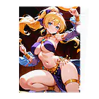 REALIVE(リアライブ)🎁公式の紫の踊り子タレイア 二次元タレイアシリーズNo.2 4-2-250204 Clear File Folder