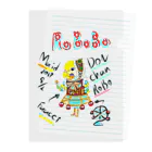 ねこぜや のROBOBO🤖「どんちゃんロボ」 Clear File Folder