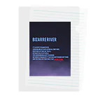 HORIZONのHORIZON BIZARRE RIVER collection  Clear File Folder