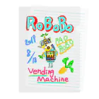 ねこぜや のROBOBO🤖「パオロボ」 Clear File Folder