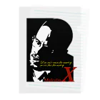 JOKERS FACTORYのMALCOLM X クリアファイル