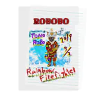 ねこぜや のROBOBO🤖「トノロボ」 Clear File Folder