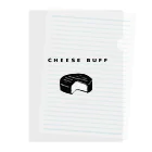 NIKORASU GOのCHEESE　BUFF＜チーズ愛好家＞ Clear File Folder