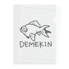 千月らじおのよるにっきのDEMEKIN クリアファイル