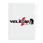 AQ-BECKのYELLOW Clear File Folder