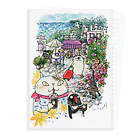 吉沢深雪の猫とペンギンと旅気分 Clear File Folder