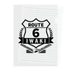 KUMA DESIGIN WORKSのROUTE6 いわきver. -海竜- クリアファイル