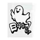 Cɐkeccooのおばけちゃんばぁ!(Boo!ゴースト) クリアファイル