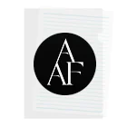 AAF ShopのAAF-items クリアファイル