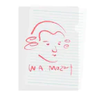 OSHIYOMANのモーツァルト　赤　Mozart クリアファイル
