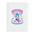 ソーメンズの居眠り人魚 Clear File Folder