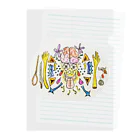 Waternavy & Co.の脳と目ら Clear File Folder