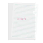 グリーンウィンドのsolace Clear File Folder