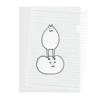 くらきち ONLINE SHOPのぷにりんちょ　はむたそ Clear File Folder