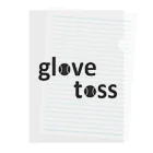 glovetossのglovetoss裏公式 Clear File Folder