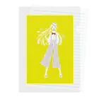 りょーののストライプ Clear File Folder