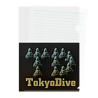 Tokyo Dive ⅡのTokyoDive2ブラックボックスロゴ Clear File Folder