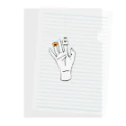 ないものねだりのFinger puppets Clear File Folder