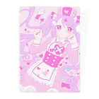 かわいいもののおみせ　いそぎんちゃくのゆめかわナースちゃん Clear File Folder