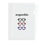 NIKORASU GOのメガネっ子 クリアファイル