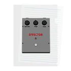 musicshop BOBのエフェクター - EFFECTOR クリアファイル