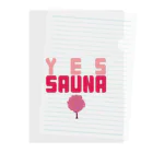 Tokyo Dive ⅡのYES SAUNA クリアファイル