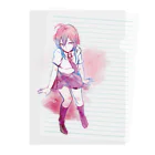 彩-sai-໒꒱V声優の水彩 Clear File Folder