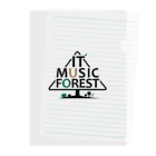 IT MUSIC FOREST チャリティーグッズショップのIT MUSIC FOREST チャリティーグッズ Clear File Folder