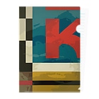 レターオールソーツのVsKN - K Clear File Folder