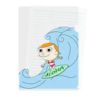 charlolのaloha Charlie Clear File Folder