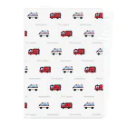 Sorayukiの車シリーズ！消防車＆救急車！！ Clear File Folder