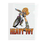 nidan-illustrationの"HEAVY TOY” Clear File Folder