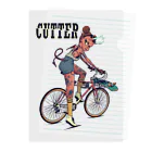 nidan-illustrationの"CUTTER" Clear File Folder