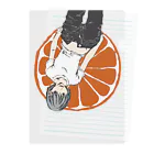 金井商店のオレンジちゃん Clear File Folder