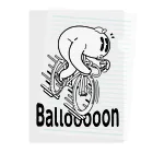 nidan-illustrationの"Ballooooon" #1 クリアファイル