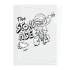 nidan-illustrationの"The STONE AGE" #1 クリアファイル