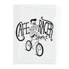 nidan-illustrationの"CAFE RACER" クリアファイル