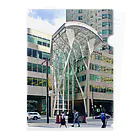 Urban Forest by Singh アーバン・フォレストのBCE PLACE in Toronto クリアファイル