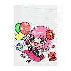 歌うバルーンパフォーマMIHARU✨〜あいことばは『笑顔の魔法』〜😍🎈の★MIHARU★cute❤️ Clear File Folder