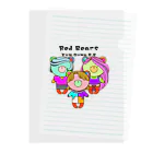 赤石工房(くまごろう屋)のRed Bears Clear File Folder