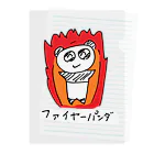 にくまき！のファイヤーパンダ Clear File Folder