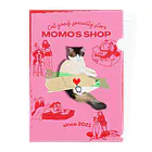 𝙈𝙊𝙈𝙊'𝙨 𝙎𝙝𝙤𝙥のMOMO's shop クリアファイル