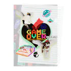 𝙈𝙊𝙈𝙊'𝙨 𝙎𝙝𝙤𝙥のGAME OVER-ハート型 Clear File Folder