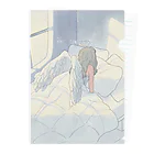 やきぶたのgood morning file Clear File Folder