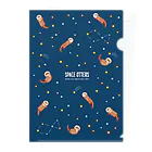 カワウソとフルーツのスペースカワウソ Clear File Folder