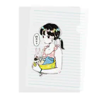 銭湯女子の銭湯女子・クリアファイル Clear File Folder